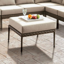 Load image into Gallery viewer, Aleisha - Patio Ottoman - Gray