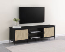 Load image into Gallery viewer, Amherst - 2-Door 70&quot; Metal TV Stand Media Console - Black