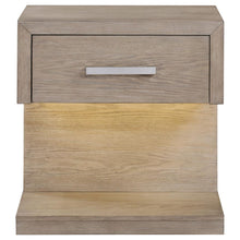 Load image into Gallery viewer, Kenora - 1-Drawer Nightstand Bedside Table - Barley Brown