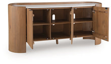 Load image into Gallery viewer, Fitzroy - Brown / White - Accent Cabinet