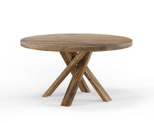 Load image into Gallery viewer, Crossings - Round Dining Table With 4 Upholstered Chairs