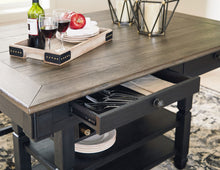Load image into Gallery viewer, Tyler Creek - Black / Gray - Rectangular Dining Room Counter Table