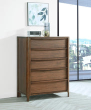 Load image into Gallery viewer, Maderia - 5-Drawer Chest Of Drawers - Walnut