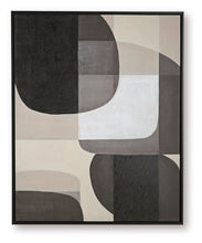 Load image into Gallery viewer, Kesleigh - Black / White - Wall Art