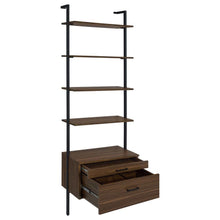 Load image into Gallery viewer, Owens - 3 Piece Wall Mounted Bookshelf Set - Walnut