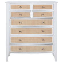 Load image into Gallery viewer, Bexhill - 8-Drawer Chest Of Drawers - White