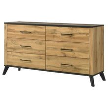 Load image into Gallery viewer, Kaywood - 6-Drawer Dresser Cabinet - Natural Pine