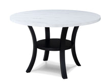 Load image into Gallery viewer, Isla - Round Dining Table - White / Black