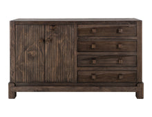 Load image into Gallery viewer, Dark Atenas - Console With 4 Drawer And 2 Doors - Brown