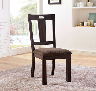 Burton - Side Chair (Set of 2) - Walnut / Ash Brown