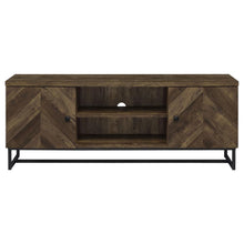 Load image into Gallery viewer, Myles - 2 Door Engineered Wood TV Stand - Rustic Oak