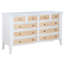 Load image into Gallery viewer, Bexhill - 10-Drawer Dresser Cabinet - White