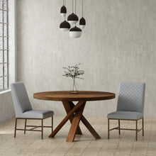 Load image into Gallery viewer, Crossings - Round Dining Table With 4 Upholstered Chairs