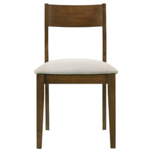 Load image into Gallery viewer, Almonte - Dining Chair Upholstered Seat (Set of 2) - Dark Brown