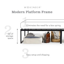 Load image into Gallery viewer, Modern - Platform Bed Frame