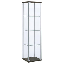 Load image into Gallery viewer, Bellatrix - 4-Shelf Clear Glass Curio Cabinet