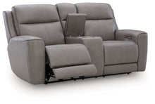 Load image into Gallery viewer, 5Z-Comfort - Relaxation - Power Reclining Loveseat with Console / Adj Headrest