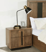 Load image into Gallery viewer, Terrace - 2-Drawer Nightstand Bedside Table - Ash Brown