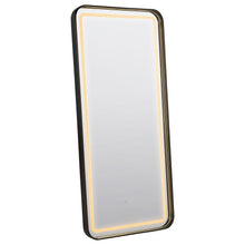 Load image into Gallery viewer, Glendora - Led Standing Mirror With Bluetooth Speaker - Black