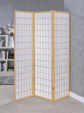 Load image into Gallery viewer, Carrie - 3-Panel Room Divider Folding Shoji Screen