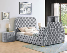 Load image into Gallery viewer, Natalia - Upholstered Bed With Decking Board Set