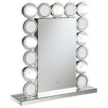 Load image into Gallery viewer, Aghes - Vanity Mirror With Lighting - Silver