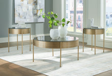 Load image into Gallery viewer, Jettaya - Brushed Brass - Occasional Table Set (Set of 3)