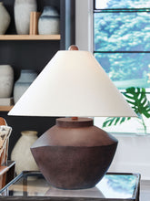 Load image into Gallery viewer, Honsworth - Antique Brown - Poly Table Lamp