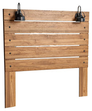 Load image into Gallery viewer, Pasklyn - Brown - Queen Panel Headboard