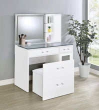Load image into Gallery viewer, Flora - 2-Drawer Vanity Set With LED Mirror