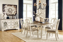 Load image into Gallery viewer, Realyn - Oval Dining Table Set