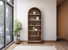 Load image into Gallery viewer, Natural Parota - Bookcase - Brown Cappuccino