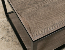 Load image into Gallery viewer, Blacksmith - End Table - Truffle Brown / Oil Black