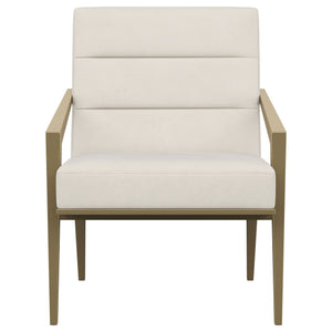 Kirra - Upholstered Metal Arm Accent Chair