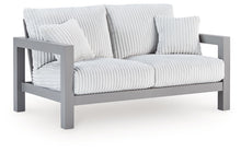 Load image into Gallery viewer, Hurley Park - Gray - Loveseat With Cushion