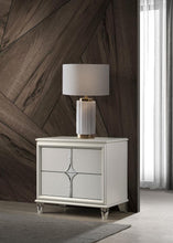 Load image into Gallery viewer, Olivia - 2-Drawer Nightstand Bedside Table - Pearl White