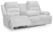 Load image into Gallery viewer, Rhines Falls - Alloy - Reclining Power Sofa With Drop Down Table