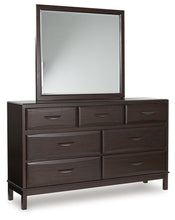 Load image into Gallery viewer, Vanmore - Dark Brown - Dresser And Mirror