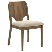 Load image into Gallery viewer, Crestmore - Dining Chair Upholstered Seat (Set of 2) - Walnut