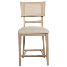 Load image into Gallery viewer, Kailani - Radio Weave Cane Counter Dining Side Chair (Set of 2) - Beige Oak