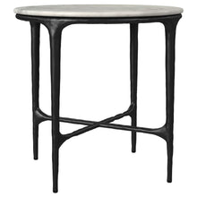 Load image into Gallery viewer, Hermas - Round Marble Coffee And End Table Set