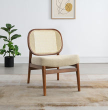 Load image into Gallery viewer, Rayo - Rattan Cane Back Accent Chair With Padded Seat