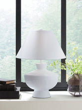 Load image into Gallery viewer, Harelwood - White - Poly Table Lamp