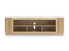 Load image into Gallery viewer, Camdill - Light Brown - XL TV Stand With Fireplace Option