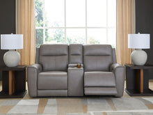 Load image into Gallery viewer, 5Z-Comfort - Relaxation - Power Reclining Loveseat with Console / Adj Headrest