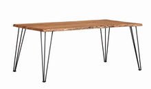 Load image into Gallery viewer, Sherman - Live Edge Dining Table - Natural Acacia