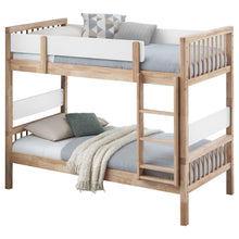 Load image into Gallery viewer, Dakota - Wood Twin Over Twin Bunk Bed - Natural