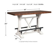 Load image into Gallery viewer, Valebeck - Counter Height Table Set