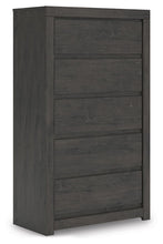 Load image into Gallery viewer, Fraluna - Charcoal - Five Drawer Chest