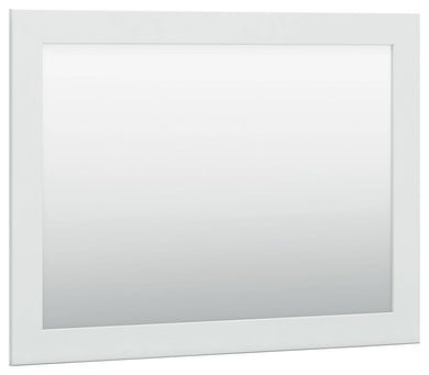 Bostwick Shoals - White - Bedroom Mirror